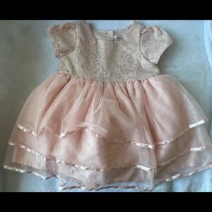 NWOT 3-6 months baby girl pink dress
